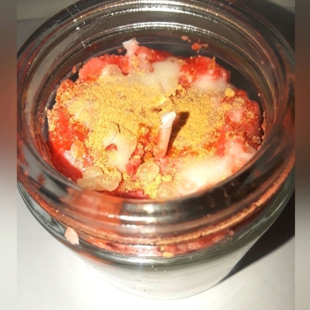 Hand Crafted Frozen Custard dessert candle - Picture 4 of 13